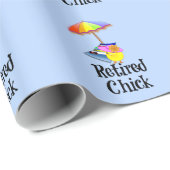 チッ退職したク、ああ、かわいい ラッピングペーパー (ロールコーナー)