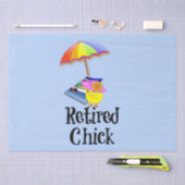 チッ退職したク、ああ、かわいい 薄葉紙 (クラフト)