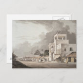 チトポアロード、カルカッタ、プレートIIから見る ポストカード (正面/裏面)