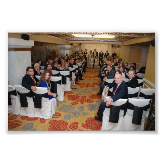 チトラとジェフ結婚リー： フォトプリント            (正面)