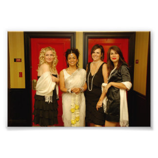 チトラとジェフ結婚リー： フォトプリント           