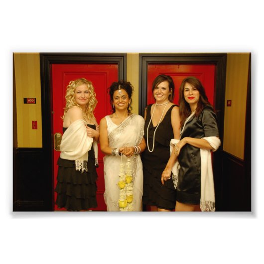 チトラとジェフ結婚リー： フォトプリント            (正面)