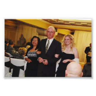 チトラとジェフ結婚リー： フォトプリント           