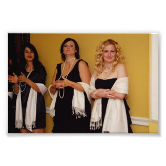 チトラとジェフ結婚リー： フォトプリント           