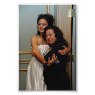 チトラとジェフ結婚リー： フォトプリント           