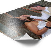 チトラとジェフ結婚リー： フォトプリント            (角)