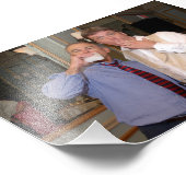 チトラとジェフ結婚リー： フォトプリント            (角)