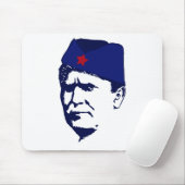 チトーのjosipのBrozのポートレートのイラストレーション マウスパッド (マウス)