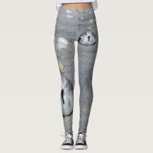 チドリのビーチのレギング