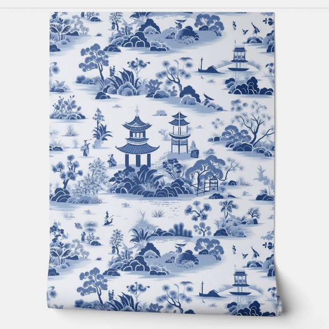 チニェーレ、ヴィンテージ、アンティーク、ソンバード、牡丹、さくらんぼ 壁紙 (ほどく)