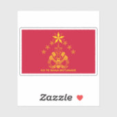 チニタンガ国旗 シール (シート)