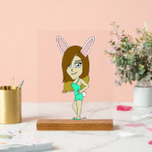 チニバニーの少女 アクリルサイン (ウェディング)