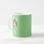 チニバニーの少女 コーヒーマグカップ (正面左)
