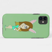 チニバニーの少女 Case-Mate iPhoneケース (裏面(横))