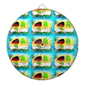 チニパーソナライズされたカサ ダーツボード (正面)