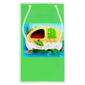 チニパーソナライズされたーカササンダー_コーブ スモールペーパーバッグ (裏面)