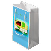 チニパーソナライズされたーカササンダー_コーブ スモールペーパーバッグ (正面アングル)