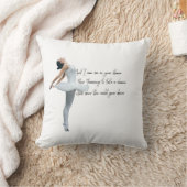 チニーダンサーシリーズホワイト クッション (ブランケット)