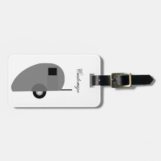 チニーティアドロップトレーラーサンダー_コーブ ラゲッジタグ (正面横)