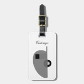 チニーティアドロップトレーラーサンダー_コーブ ラゲッジタグ (正面縦)