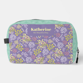 チニーブーケフラワーズラベンダーティール（緑がかった色） ドップキット