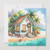 チニーホームオンザビーチフェスティバルクリスマス シーズンカード (正面)