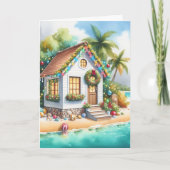 チニーホームオンザビーチフェスティバルクリスマス シーズンカード (正面)