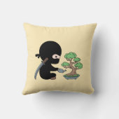 チニー忍者散水盆栽 クッション (裏面)