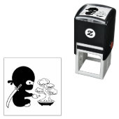 チニー忍者散水盆栽 セルフインキングスタンプ (インサイチュ)