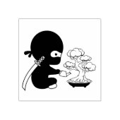 チニー忍者散水盆栽 ラバースタンプ (インプリント)