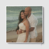 チニ1人の男の子の赤ちゃんシャワーをシック ゲストブック (裏面)