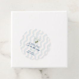 チニ1人の男の子の赤ちゃんシャワーをシック フェイバータグ