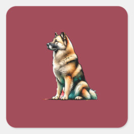 チヌック犬 スクエアシール