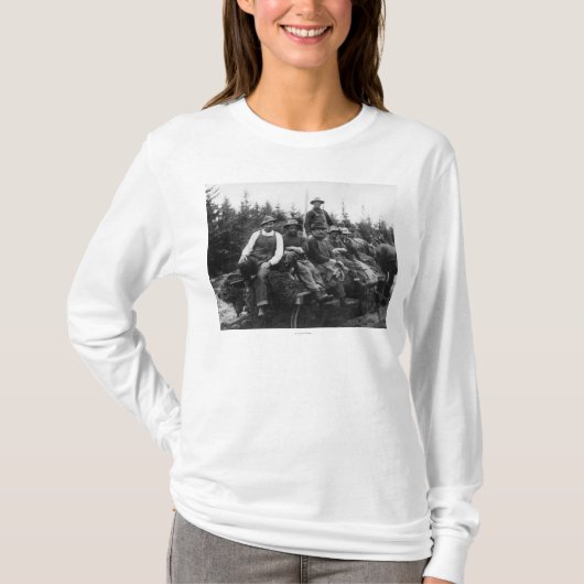 チヌック、WALogging CrewChinook、WA Tシャツ (正面)