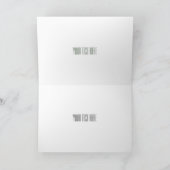 チヌーク軍のヘリコプター漫画イラストレーション カード (内部)