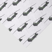 チヌーク軍のヘリコプター漫画イラストレーション 薄葉紙 (詳細)