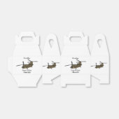 チヌーク軍隊ヘリコプターイラストレーション フェイバーボックス (折り畳みなし)