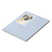 チヌーク (垂れ耳) 絵画 - オリジナル犬アート ノートパッド (回転)