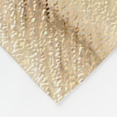 チヌーク(耳を落とし絵画た) - オリジナルドッグアート フリースブランケット (角)