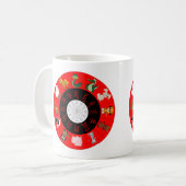 チネスルナ〔占星術の〕十二宮図 コーヒーマグカップ (正面左)