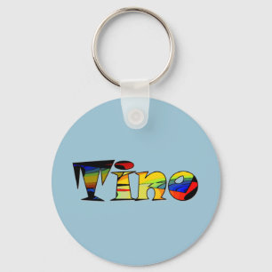 チノのための小さく青いkeychain キーホルダー