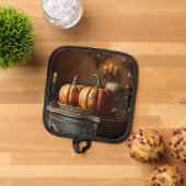 チノイスリーのカボチャ 鍋敷き (トップダウン)