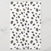 チノイスリーの水色の弓チーテ文房具 便箋 (裏面)