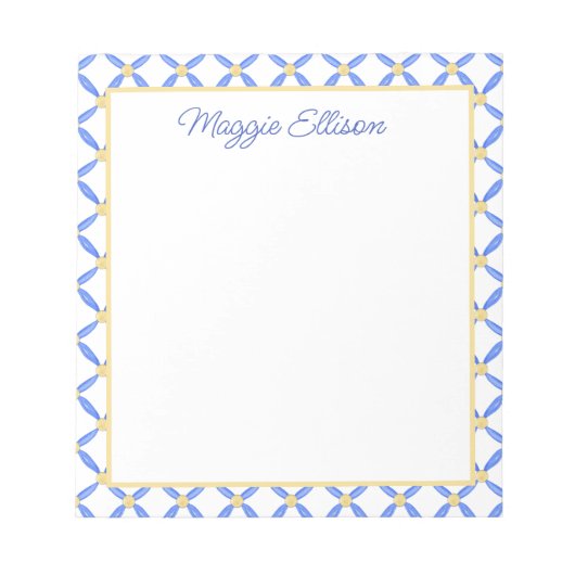 チノイスリーウォーターカラーシック ノートパッド (正面)