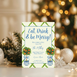 チノイスリーオレンジシトラストピアリークリスマスパーティー 招待状