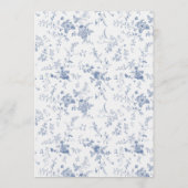 チノイスリーオープンスブルーブライダルシャワー メニュー (裏面)