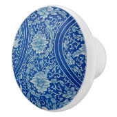 チノイスリークラシックフローラ中国のコバルトブルー セラミックノブ (右)