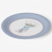 チノイスリーコースタル祖母ストッキング紙プレート ペーパープレート (アングル)