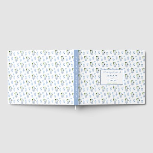 チノイスリーシック二重ハピネス結婚ジャーズ ゲストブック (全面)