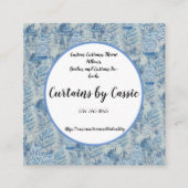 チノイスリージンジャージャートイルスクエアビジネスカード スクエア名刺 (正面)